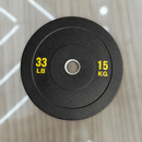 Anilha Bumper Estrelado 15KG