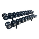 Kit dumbell injetado 12 ao 30KG + Suporte