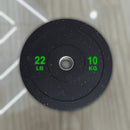 Anilha Bumper estrelada 10KG
